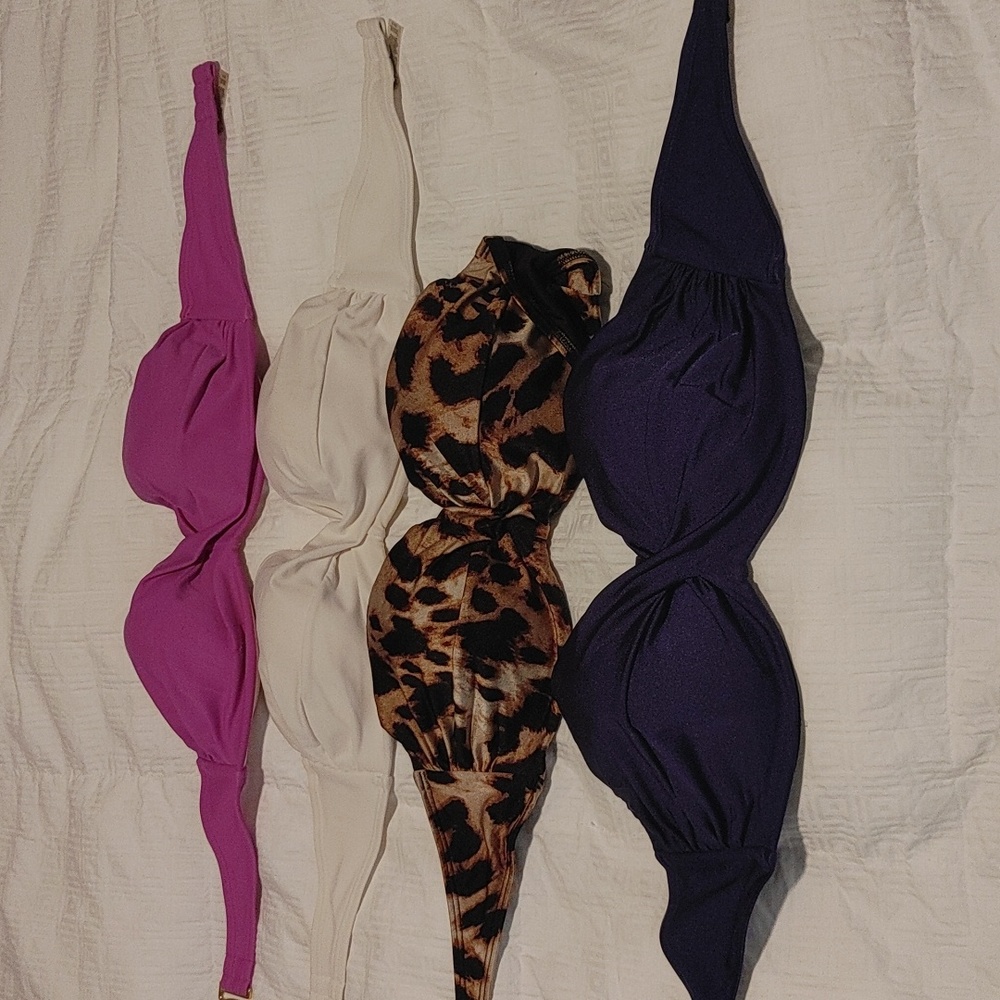 Victoria's secret strapless bikini LOT 34D/36D PRICE IS FOR ALL